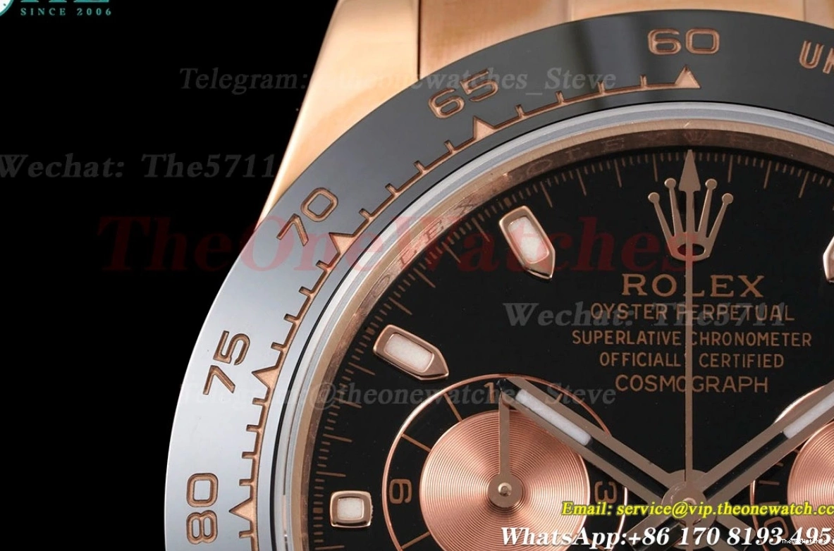 A7750 116518 RG Daytona WF Black 316L RU Dial 0515